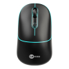 LECOO WS210 SİYAH BLUETOOTH & 2.4G WİFİ WİRELESS CHARGİNG  MOUSE