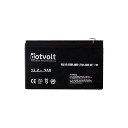 Dotvolt Volt Dt9-12 12V 9Ah Kuru Tip Ups+G&Uuml;Venlik Ak&Uuml;S&Uuml;