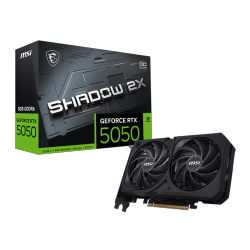 8 Gb Msi Rtx 5050 Shadow 2X Oc Gddr6 128B Dx12 Pcie 5.0 X16 (3Xdp 1Xhdmi)