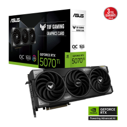 16 Gb Asus Tuf-Rtx5070Ti-O16G-Gaming Rtx 5070Ti Gddr7 256Bitoc 2Xhdmi 3Xdp Rgb D