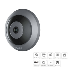 Reolink Fe-P 6Mp 360&#039;  Panaromik &Ccedil;Ift Y&Ouml;N Ses Fisheye Kamera
