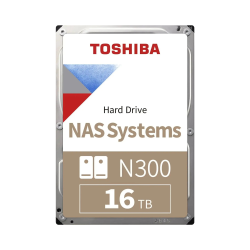 Toshiba N300 16 Tb N300 7200Rpm Sata3 1024Mb 7/24  1-8  Yuvalı  Nas I&Ccedil;In
