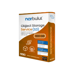 Narbulut (S3) 100Gb Object Storage Service - 1 Year Of Basic Support Is Included