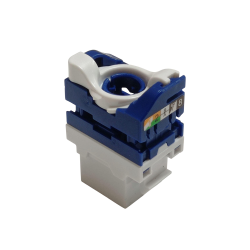 Ager Cat6 Utp Keystone Jack-Utterfly Type &Ccedil;Evirmeli Aletsiz Kurulum  