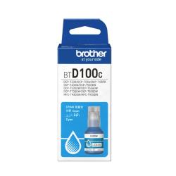 Brother Btd100C Cyan Mavi Şişe M&Uuml;Rekkep 5.000 Sayfa (D100C)