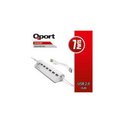 Qport 7 Port Metal Usb &Ccedil;Oklayici (Q-Uc207)