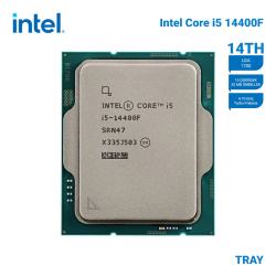 Intel Raptor Lake I5-14400F Tray Vga'Sız, Fansiz 10 Cores 2,50/4.70Ghz 20Mb Lga 
