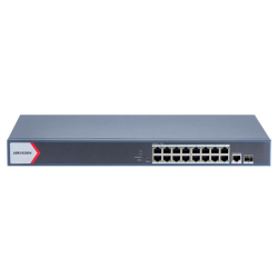 Hikvision Ds-3E1518P-Ei/M 16Ge Poe Port (130W) 1Ge/Sfp 1Ge/Upli̇nk Poe Switch